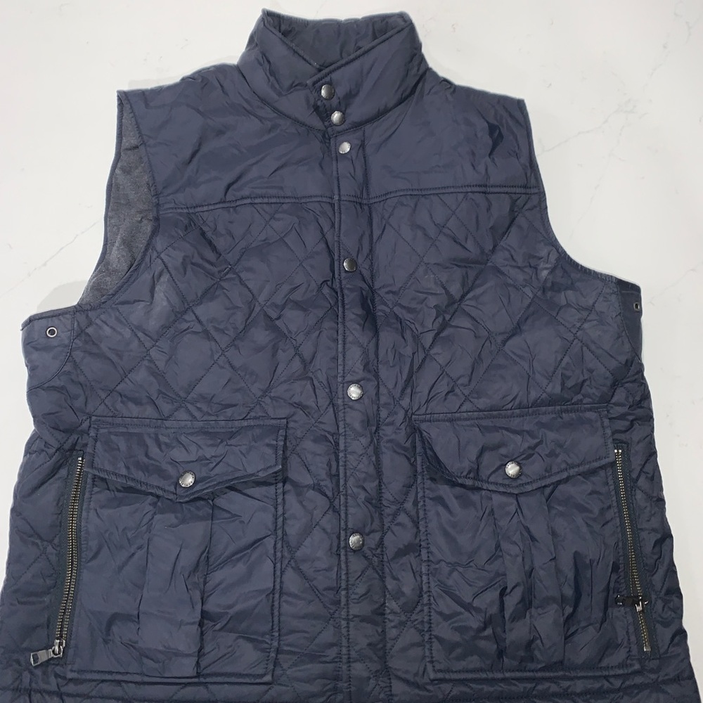 Men’s Banana Republic Navy Vest